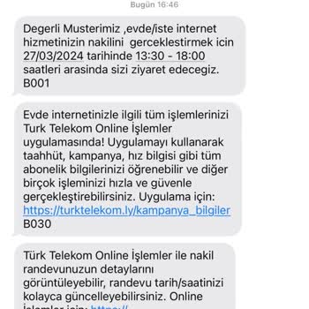 Türk Telekom Sabit İnternet Müşteri Hizmetleri