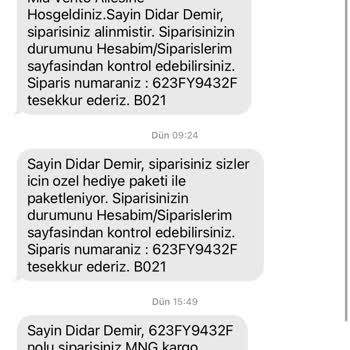 Eyvah! Mia Vento Dan Sipariş Verdim!