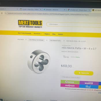 Mert Tools Yanıltıcı Ürün Görseli Ve Erişilemeyen Firma