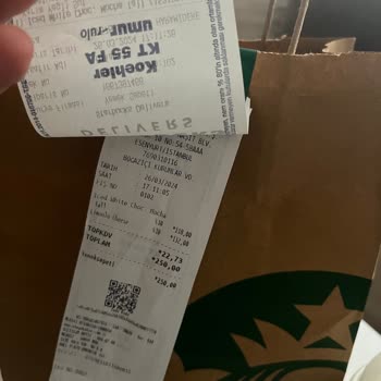 Haramidere Starbucks Eksik Ürün Gönderimi