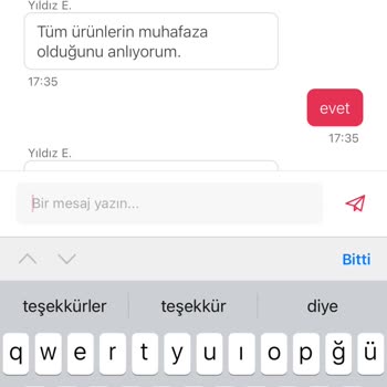 Haramidere Starbucks Eksik Ürün Gönderimi