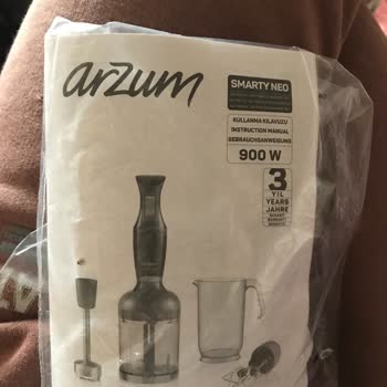 Arzum Smarty Neo Blender Set Smoke and Melting Plastic Issue