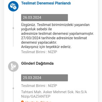 MNG Kargo Teslimat Sorunundan Bıktık