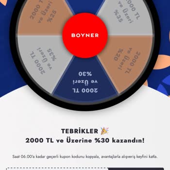 Boyner İndirim Kodunu Kullanamıyorum