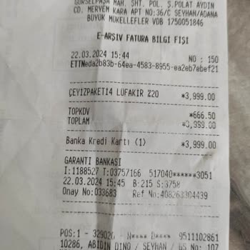 BİM'in Hatalı Ürünü Ve İade Almaması