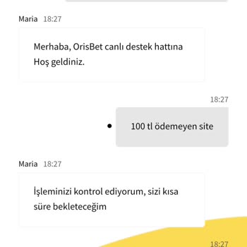 OrisBet Çekim Ödemez Dikkat