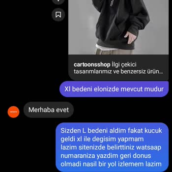 Cartoonsshop Dan Ürün Alınmaz