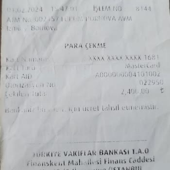 Halkbank ATM Eksik Para Verdi.