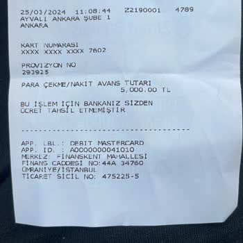 VakıfBank Paramın İadesini Yapmıyor