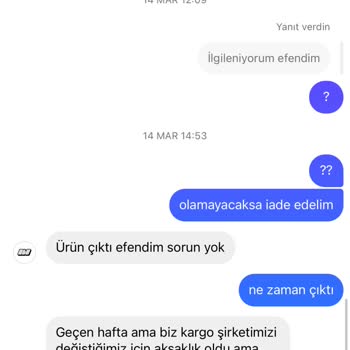 Ate Wear Ate. Wear Kargo Gelmedi İade Yapmıyorlar 21 Gün Oldu