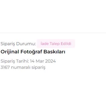 Rhea Gift Siparişim Gecikti, İade İşlemim Yapılmıyor!