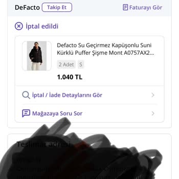 Basit DeFacto'nun İptal Edilen İndirimli Ürünü