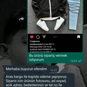 Aras Kargo Instagram D*kandırıcı Şikayeti