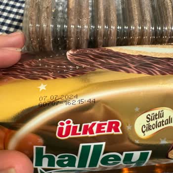Ülker Halley Tarih Geçmeden Gri Olması