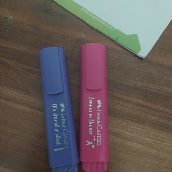 Faber Castell İşaretleme Kaleminin Ucu İçine Kaçtı