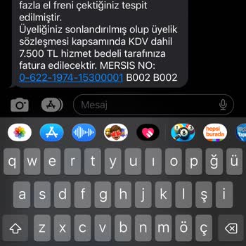 GetirAraç El Freni Sorunu Cezası