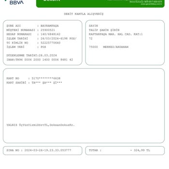 ÇiçekSepeti Benim Bilgim Olmadan Banka Hesabından Para Çekilmiş