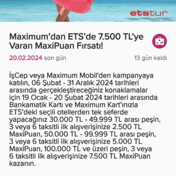 İş Bankası ETS Tur Kampanyasını Yatırmıyor
