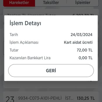 Ziraat Bankası Kart Aidat Ücreti İadesi