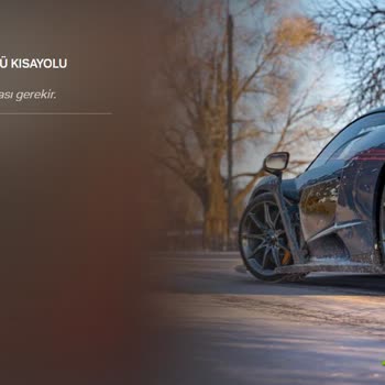 Geforce Forza Horizon 4 Sadece Steam İle Giriş Yapılıyor.