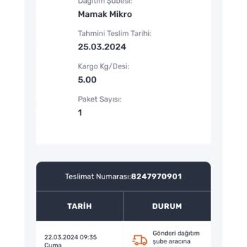 Sürat Kargo Kargo Hareketlerinde Yanıltıcı Davranış