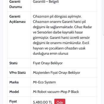 Ouno Ve Xiaomi Garanti Sıkıntısı