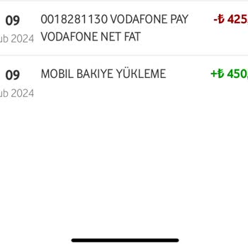 Fatura Vodafone Pay Üzerinden Ödeme Yapıldı Halde Nakit İade Yapılmadı