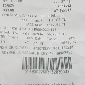 Boyner Diyarbakır'daki Mağazada Yaşanan Fiyatlandırma Sorunu