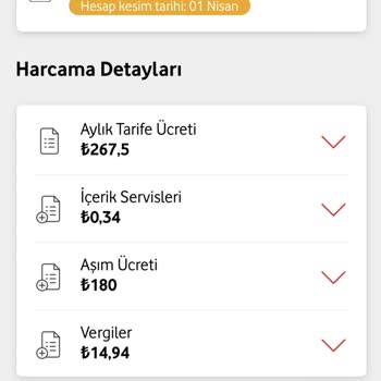 Vodafone Haksız Fahiş Aşım Ücreti!
