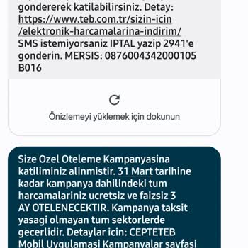 Asılsız Kampanya TEB Den