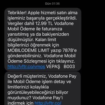 Vodafone Vepaş Abonelik Saçmalığı