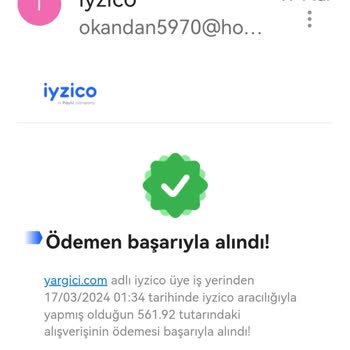 Yargıcı Gönderilmeyen Ürünlerin Para İadesi Hk.