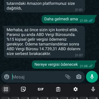 Amazon Ödemesi Gelmiyor Mağdur Oluyorum