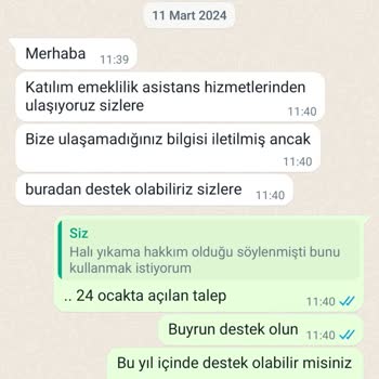 Katılım Emeklilik 2 Aydır Hizmet Alamadık.