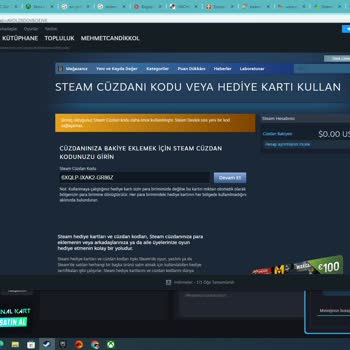 GameSatış Kullanılmış Steam Kodu Veriyorlar