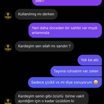 Yavuz.tactical (Instagram) Hakaret İçerikli Mesaj