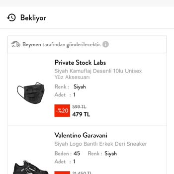 Beymen 2 Yılda 20 Sipariş İptal Mağduriyeti.