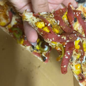 Terra Pizza'dan Verdiğim Siparişten Saç Çıktı