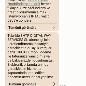 Vodafone Pay Vodafone Onayım Olmadan Oyun Üyeliği Yapıp Faturama Yansıtıyor!