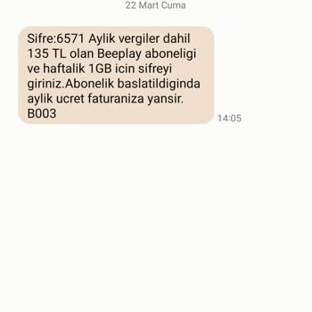 Vodafone Pay Vodafone Onayım Olmadan Oyun Üyeliği Yapıp Faturama Yansıtıyor!