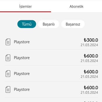 Vodafone Yüksek Fatura İle Karşı Karşıya Kaldım