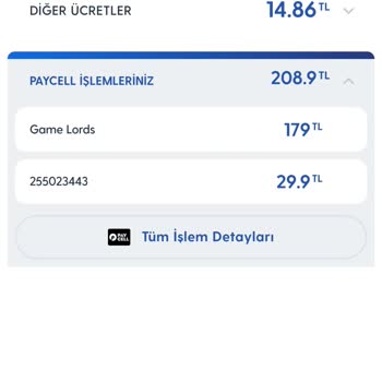 Game Lords Haksız Fatura Ücretlendirmesi İle Karşı Karşıyayım