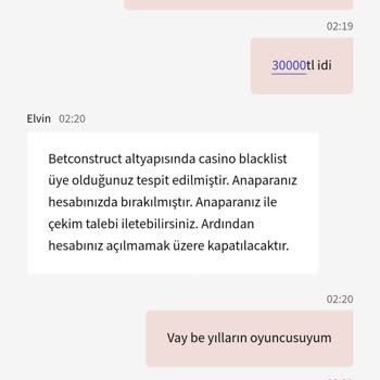 Admiral Casino Oyun Kazancımın İptal Edilmesine İlişkin Endişelerim