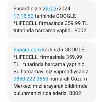 Lifecell Habersiz Hesap Kartımdan Para Çekilmesi