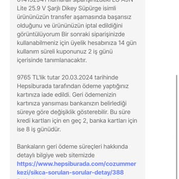 Hepsiburada Müşteri Memnuniyeti Adına Kuponumu Tanımlamıyor