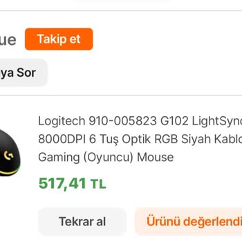 Hepsiburada'dan Alınan Logitech Mouse Orijinal Değil.