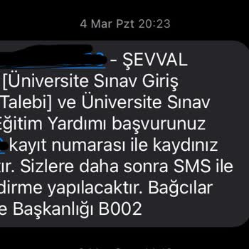 Bağcılar Belediyesi 2024 YKS Başvuru Ücreti