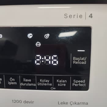 Bosch Çamaşır Makinesi Sembol