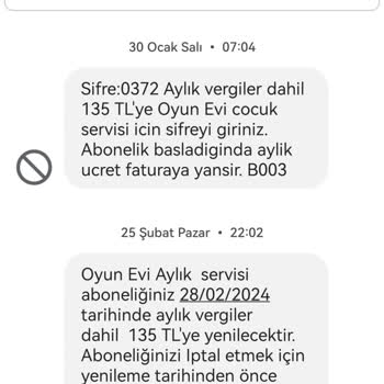 Vodafone Oyunevi Uygulamasına Onayım Dışında Kayıt Edilmem