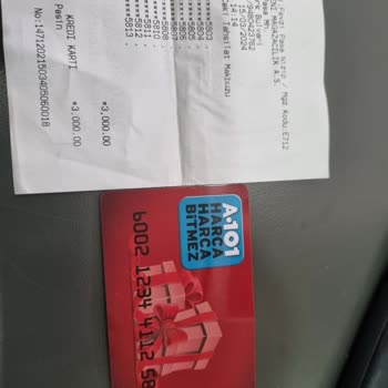 A101 Alışveriş Kartlarının Boş Çıkması